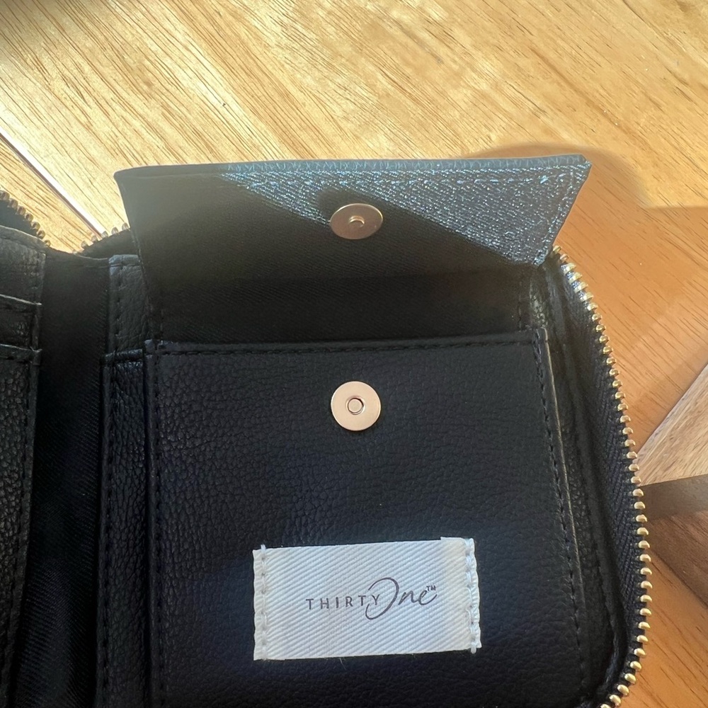 Thirty-One Black and Brown Mini Bag - Picture 4 of 5
